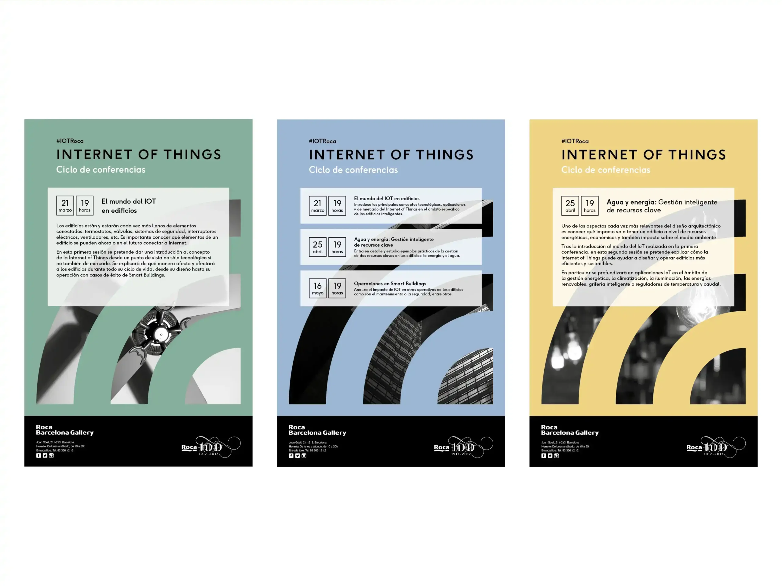 Roca Barcelona Gallery — Conferencias  IOT