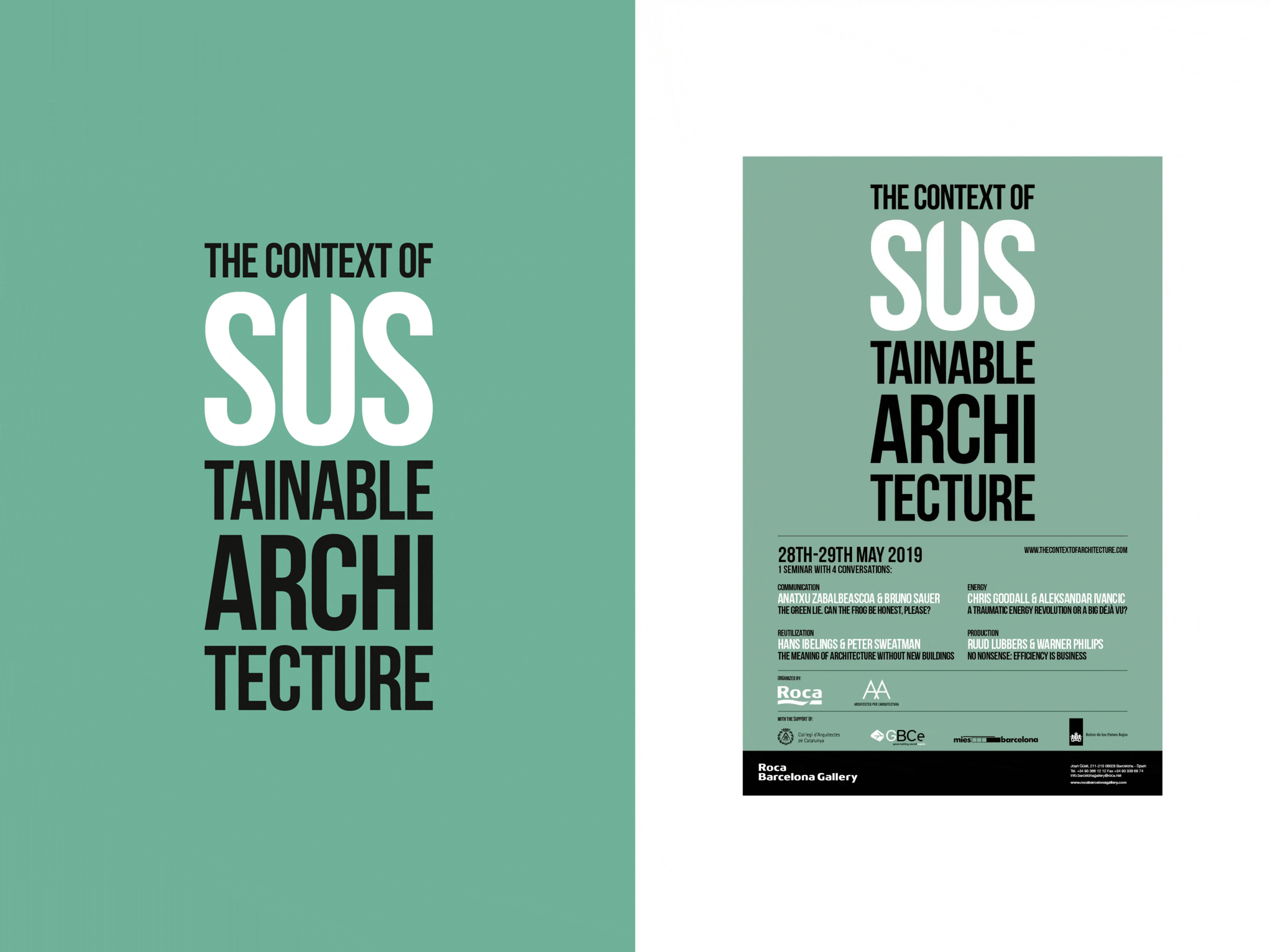 Roca Barcelona Gallery — Conferencias arquitectura