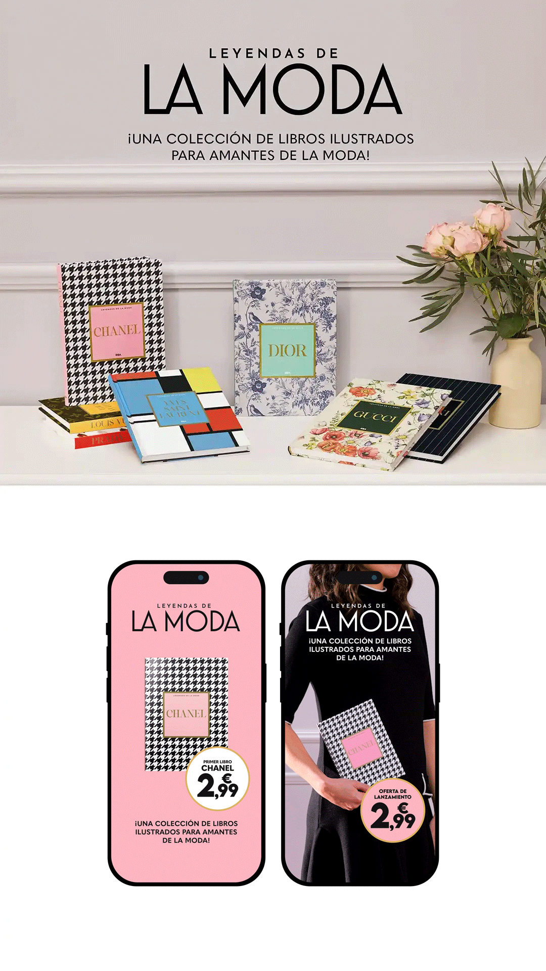 RBA Coleccionables — Leyendas de la Moda