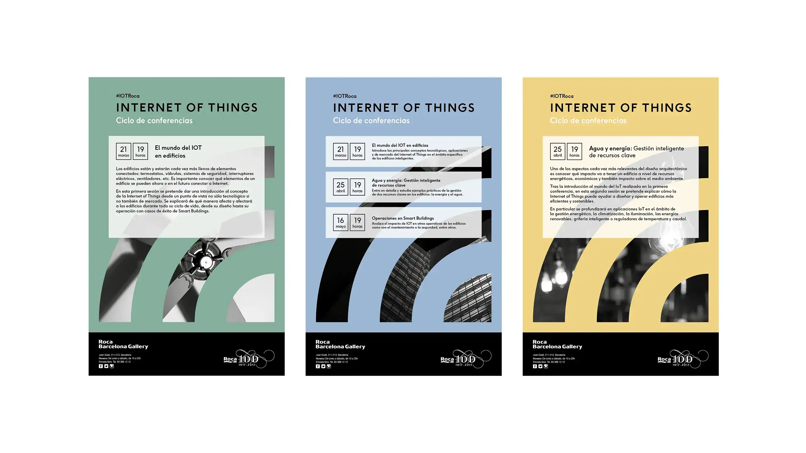 Roca Barcelona Gallery — Conferencias  IOT